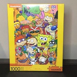 Nickelodeon Cast 1000 Piece Puzzle New